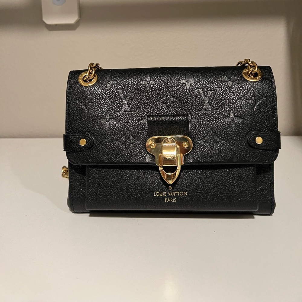 louis vuitton | vavin handbag monogram empreinte leather